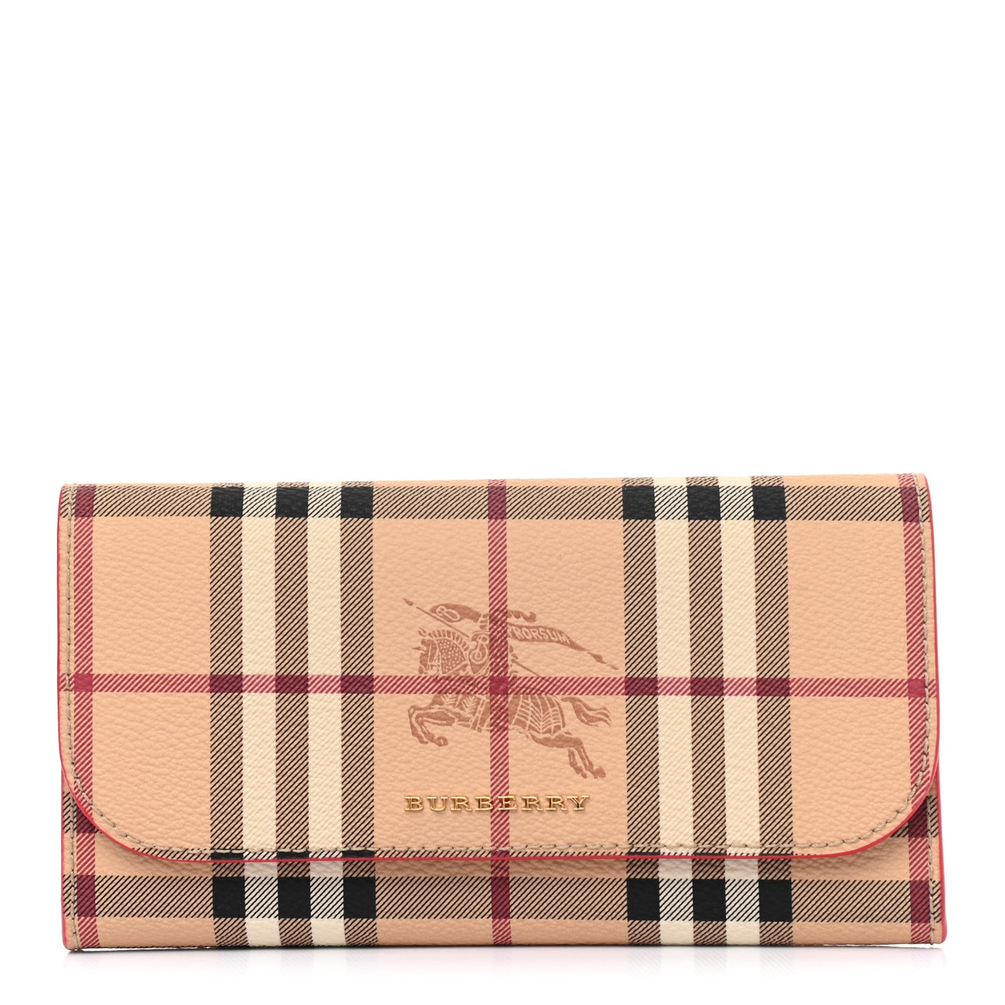 Haymarket Check Halton Wallet Red
