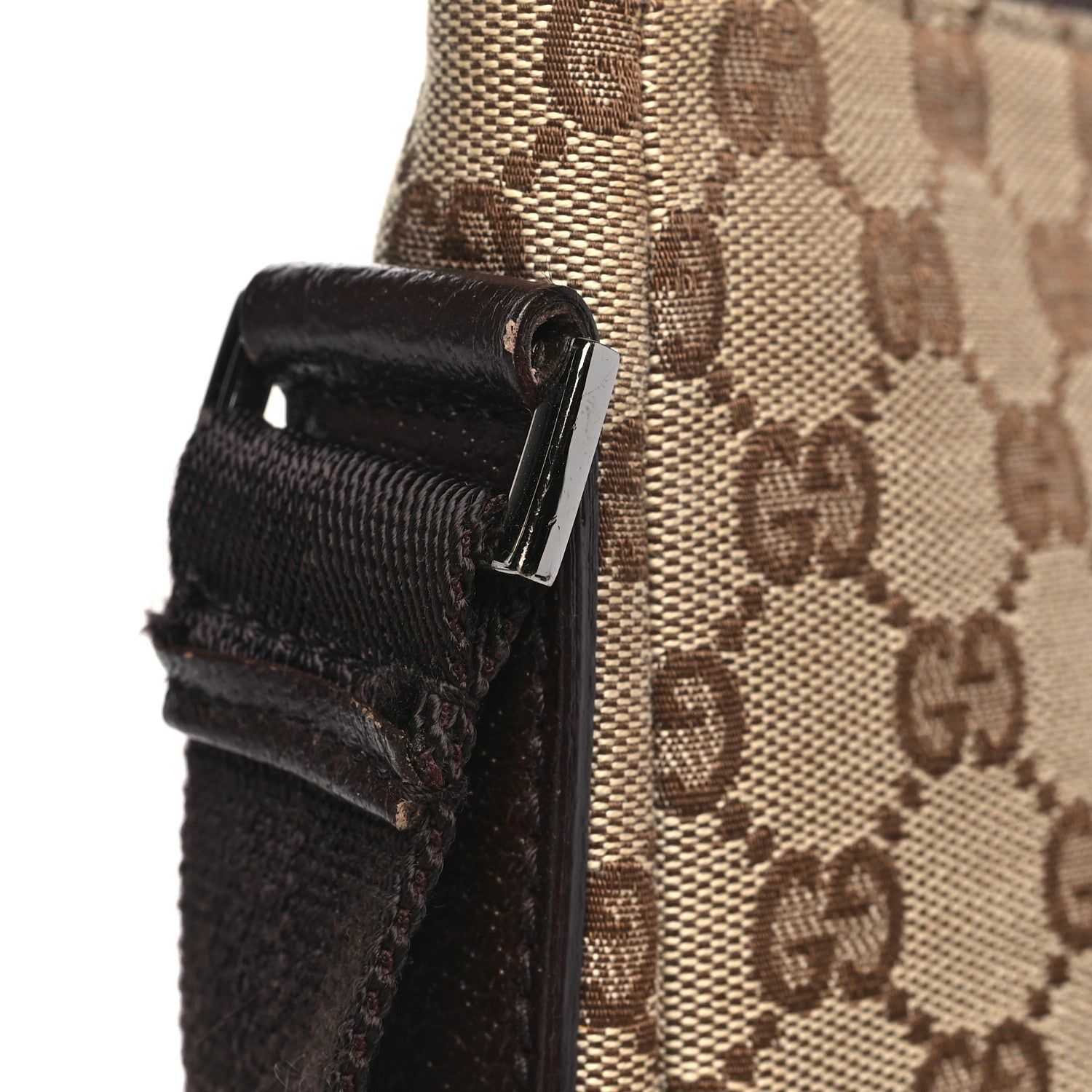 Gucci Monogram Messenger Bag Ebony 13 of 13