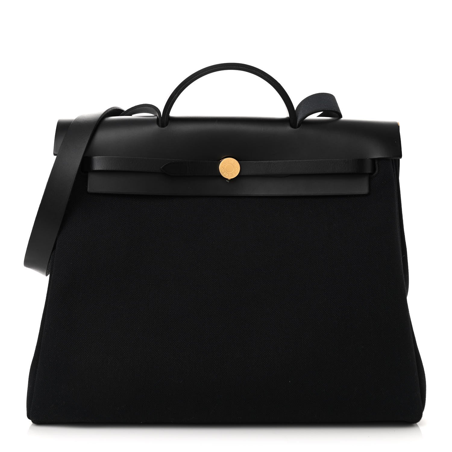 Hermes Military Toile Vache Hunter Herbag Zip 39 MM 3 of 12