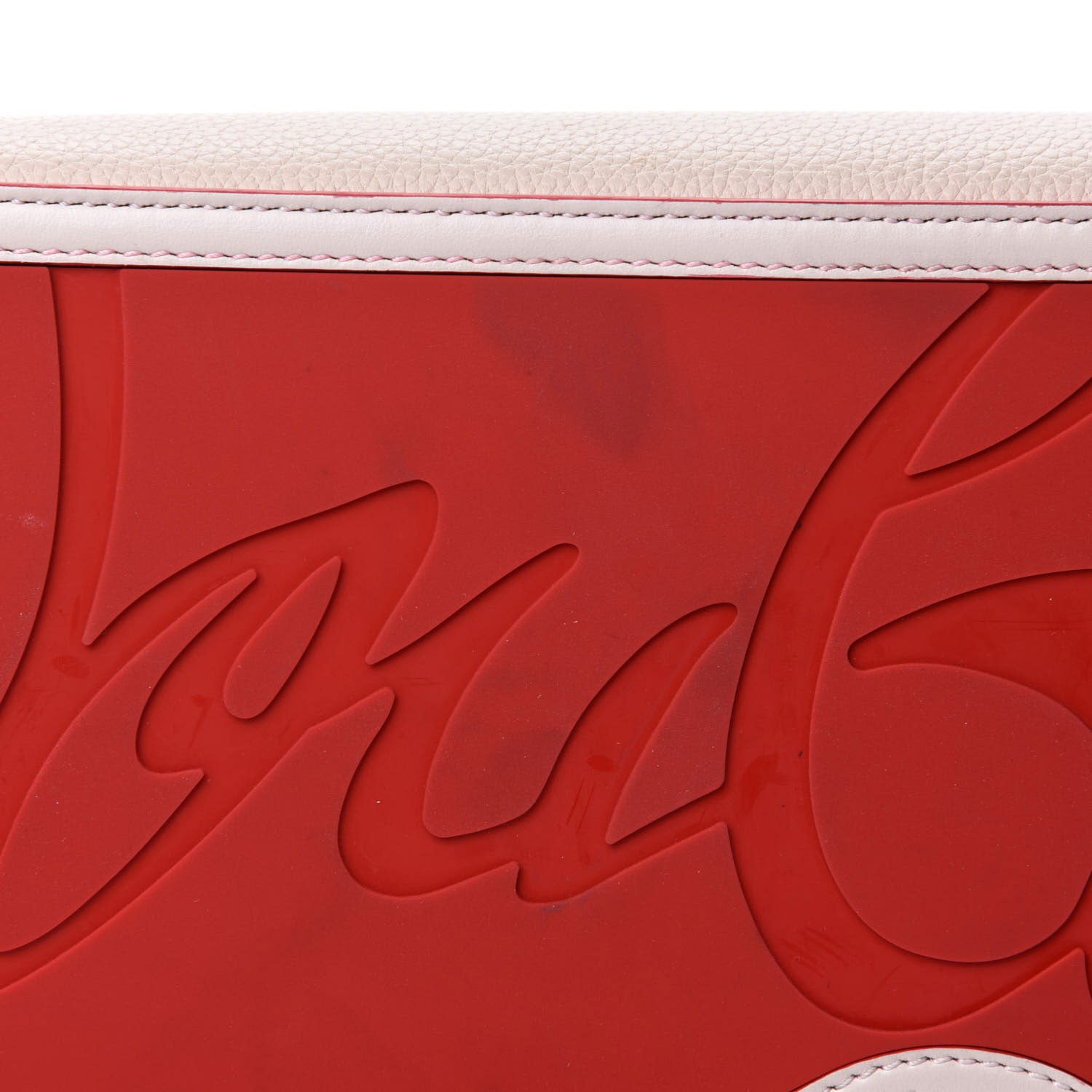 Christian Louboutin Calfskin Spikes East West Cabata Tote Ballerina 9 of 16