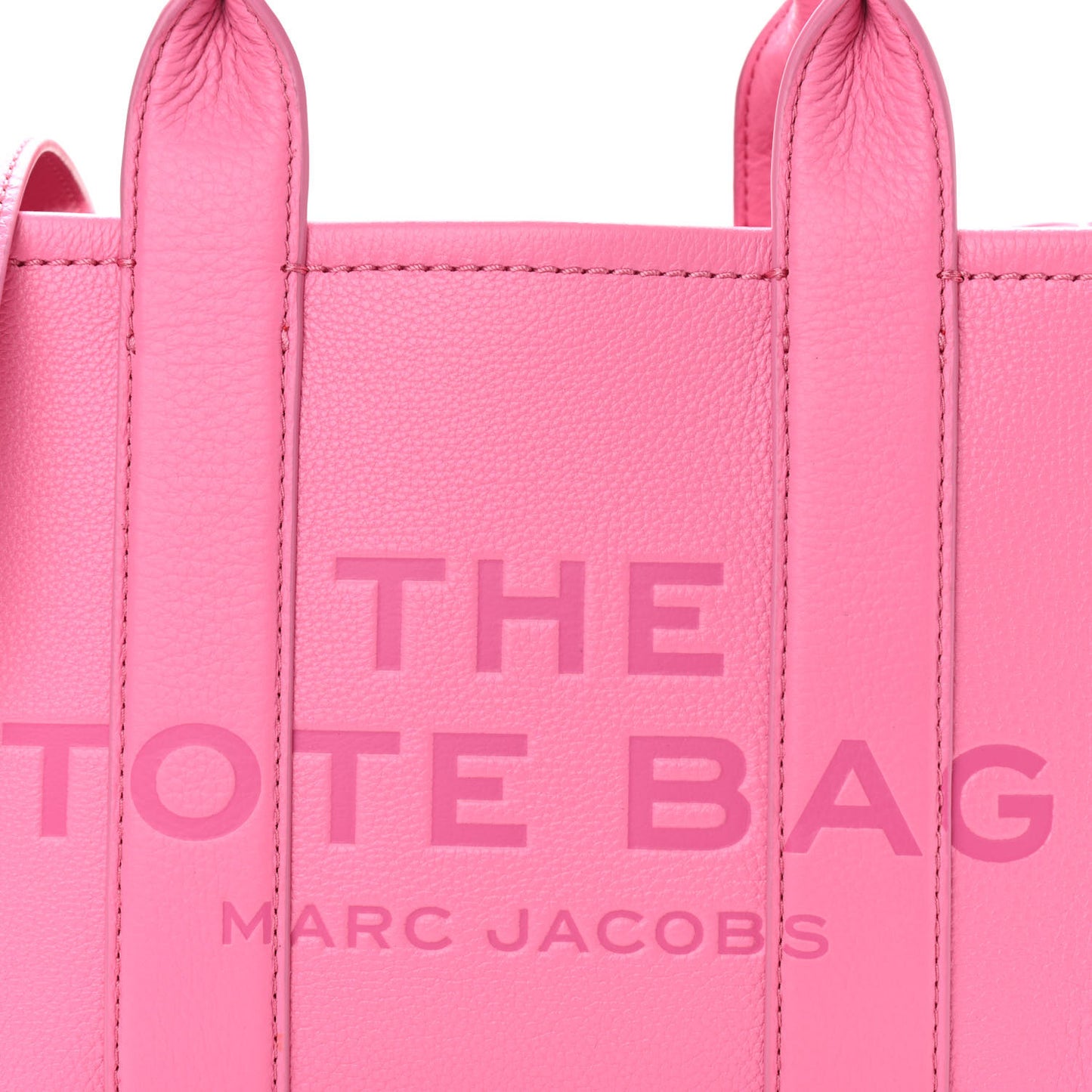 Grained Calfskin Small The Tote Bag Pink