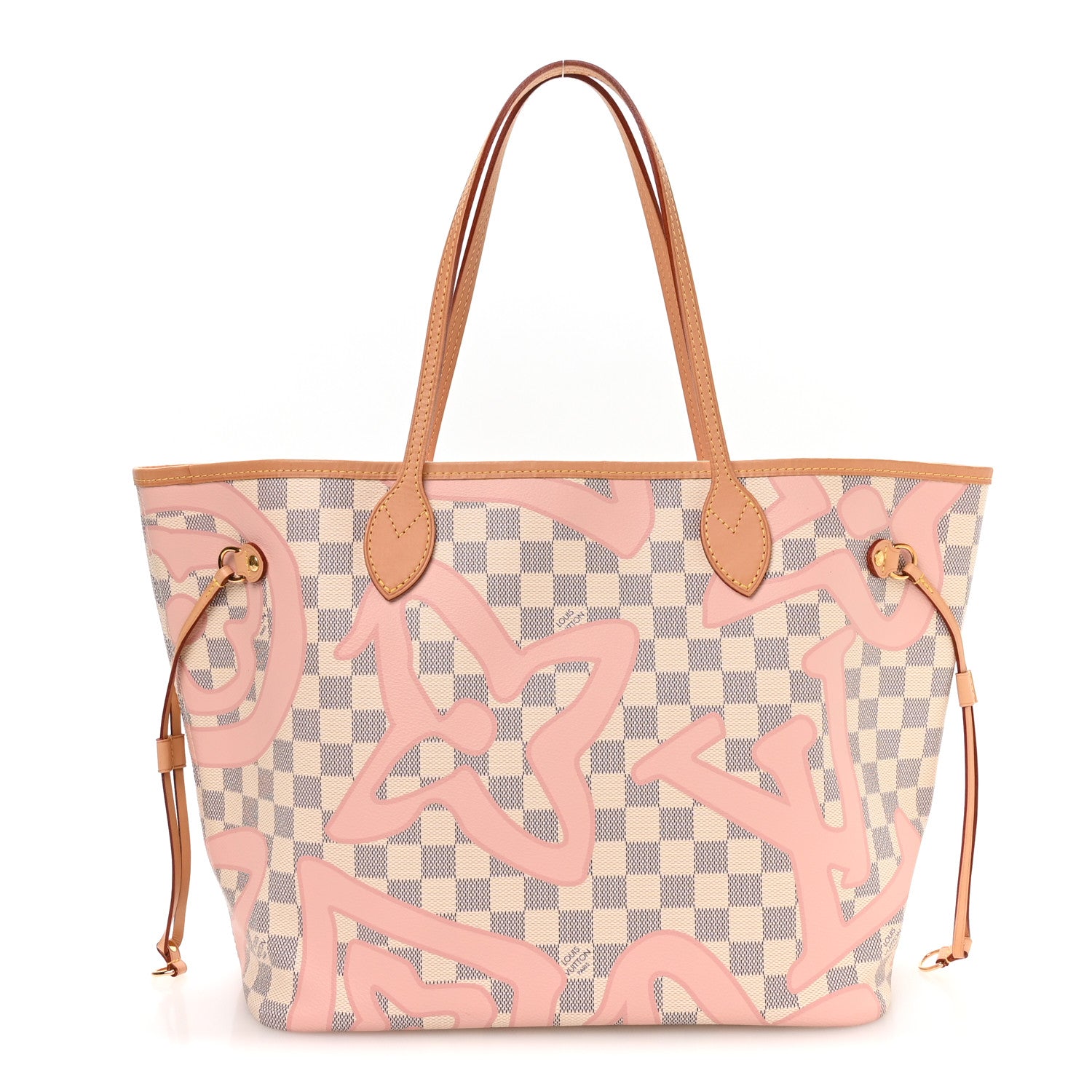 Louis Vuitton Damier Azur Tahitienne Neverfull MM 1 of 8