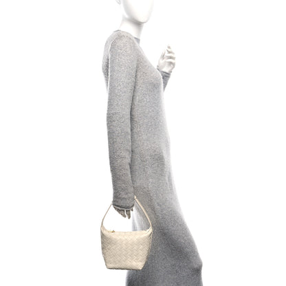 Bottega Veneta Calfskin Nappa Intrecciato Candy Wallace Sea Salt 2 of 9
