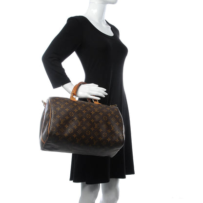 Louis Vuitton Monogram Speedy Bandouliere 35 2 of 12