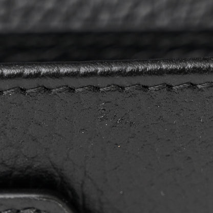 Gucci Calfskin Mini GG Marmont Chain Wallet Black 10 of 11