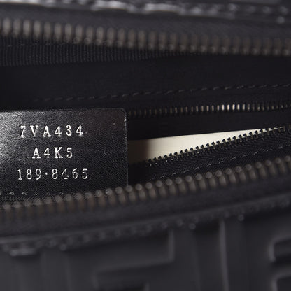 Fendi Vitello Century FF 1974 Embossed Belt Bag Black 7 of 7