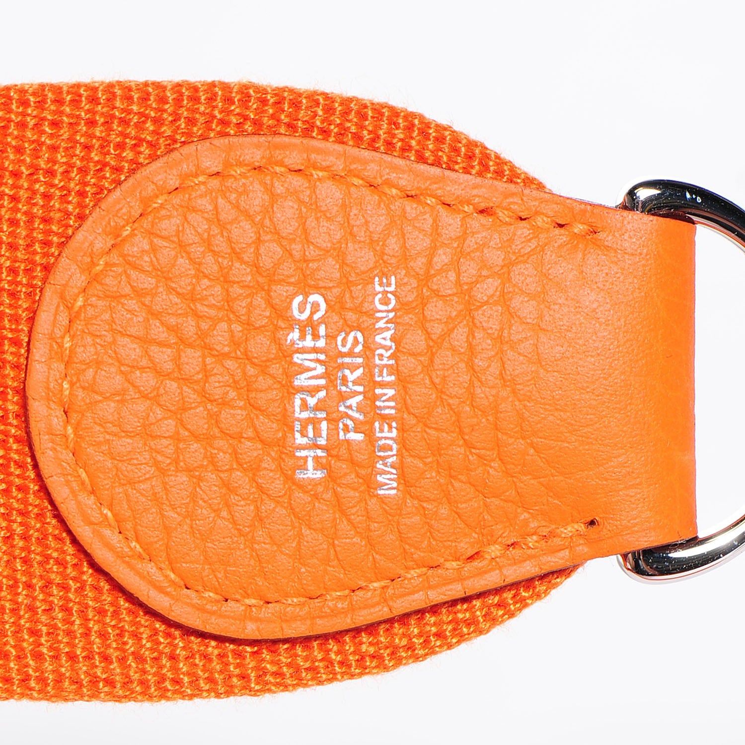 Hermes Taurillon Clemence Evelyne III GM Orange 13 of 15