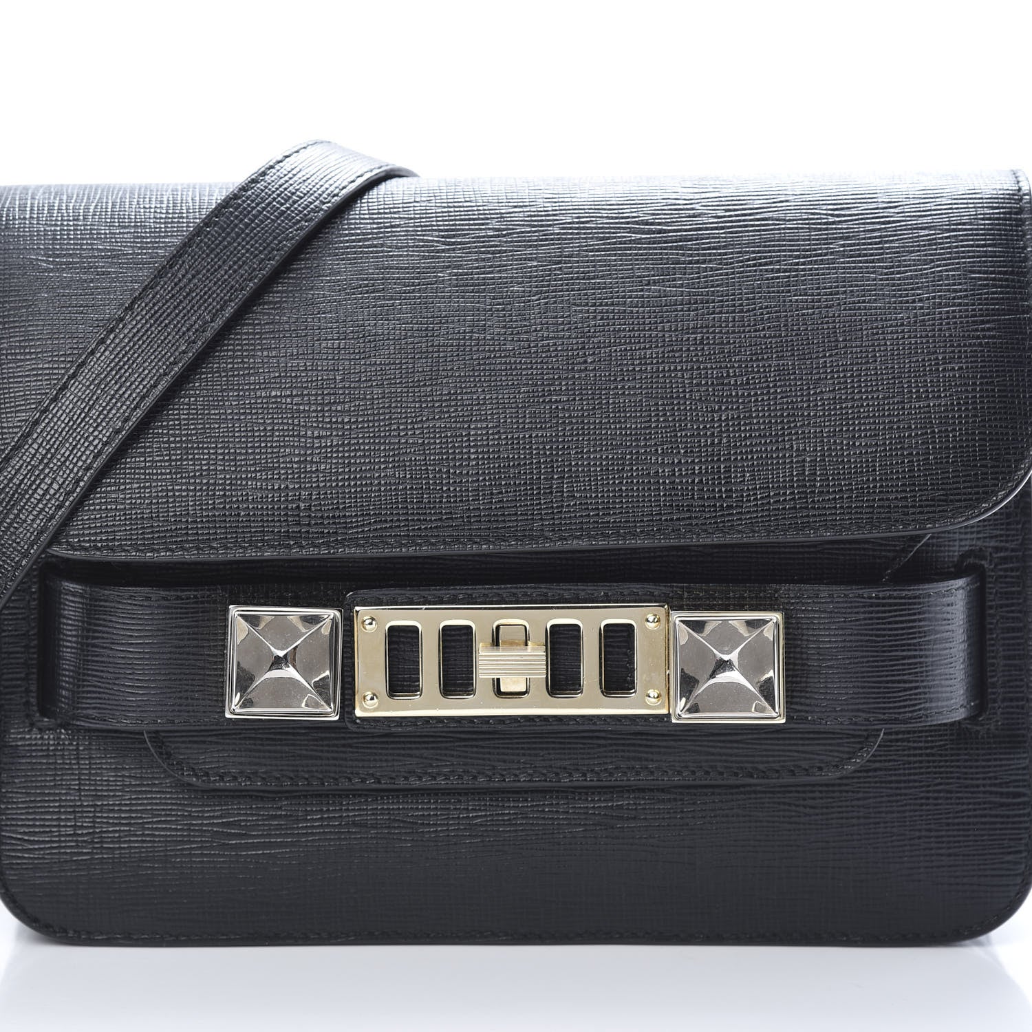 Proenza Schouler New Linosa Mini PS11 Classic Shoulder Bag Black 8 of 11