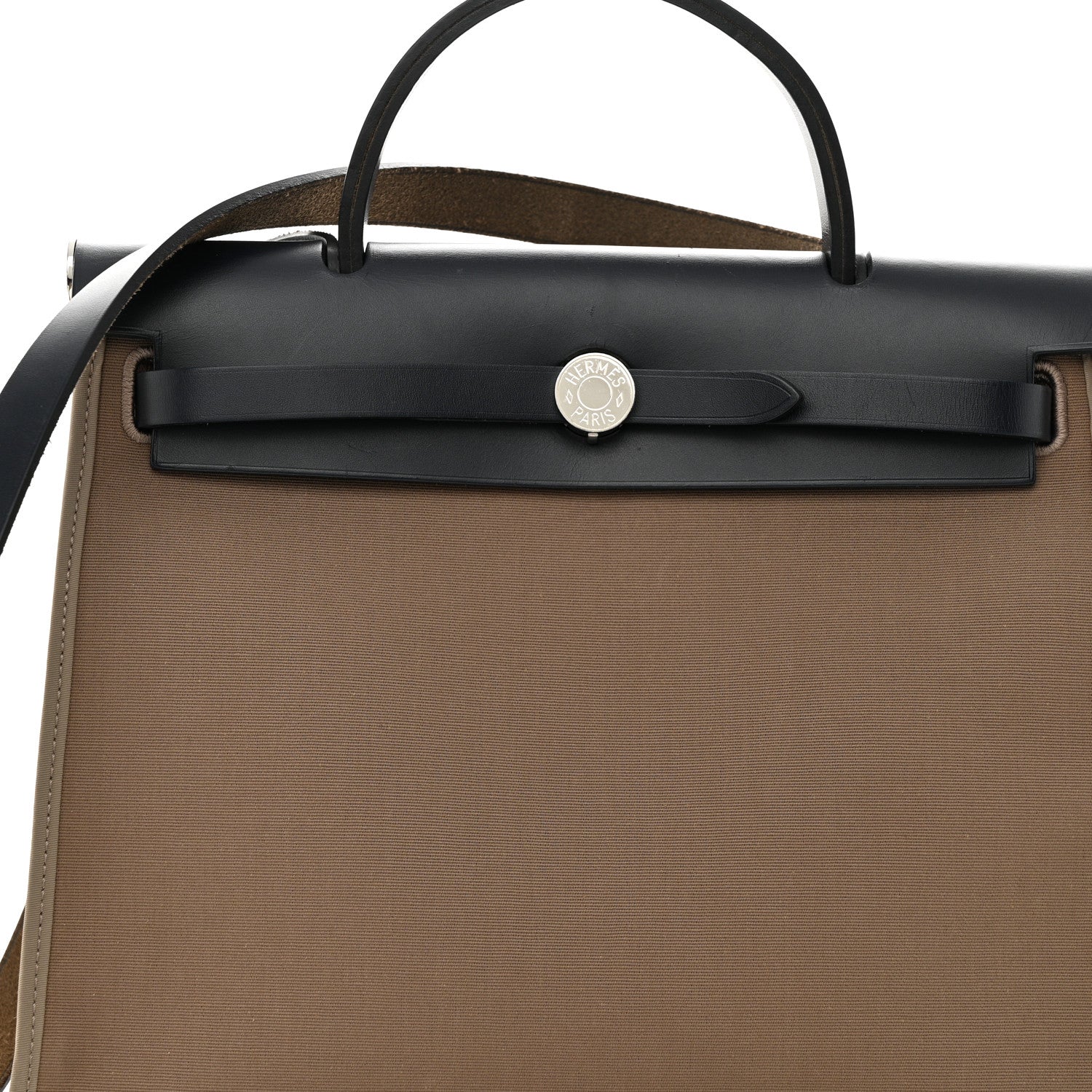 Hermes Vache Hunter Toile Herbag Zip 31 PM Etoupe Ebene 8 of 11