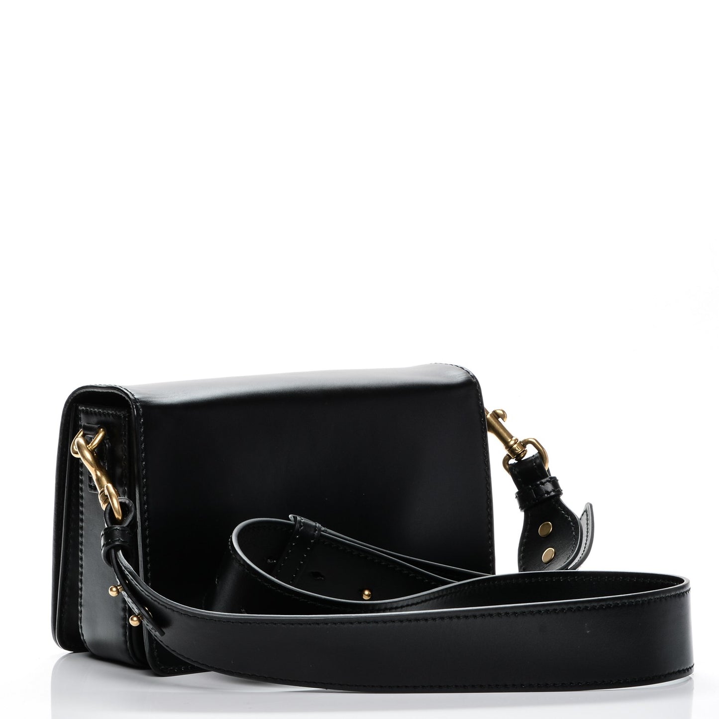 Smooth Calfskin Dio(r)evolution Flap Bag Black