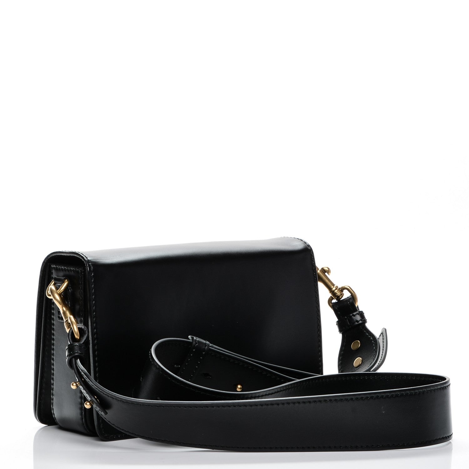 Christian Dior Smooth Calfskin Dio(r)evolution Flap Bag Black 3 of 6