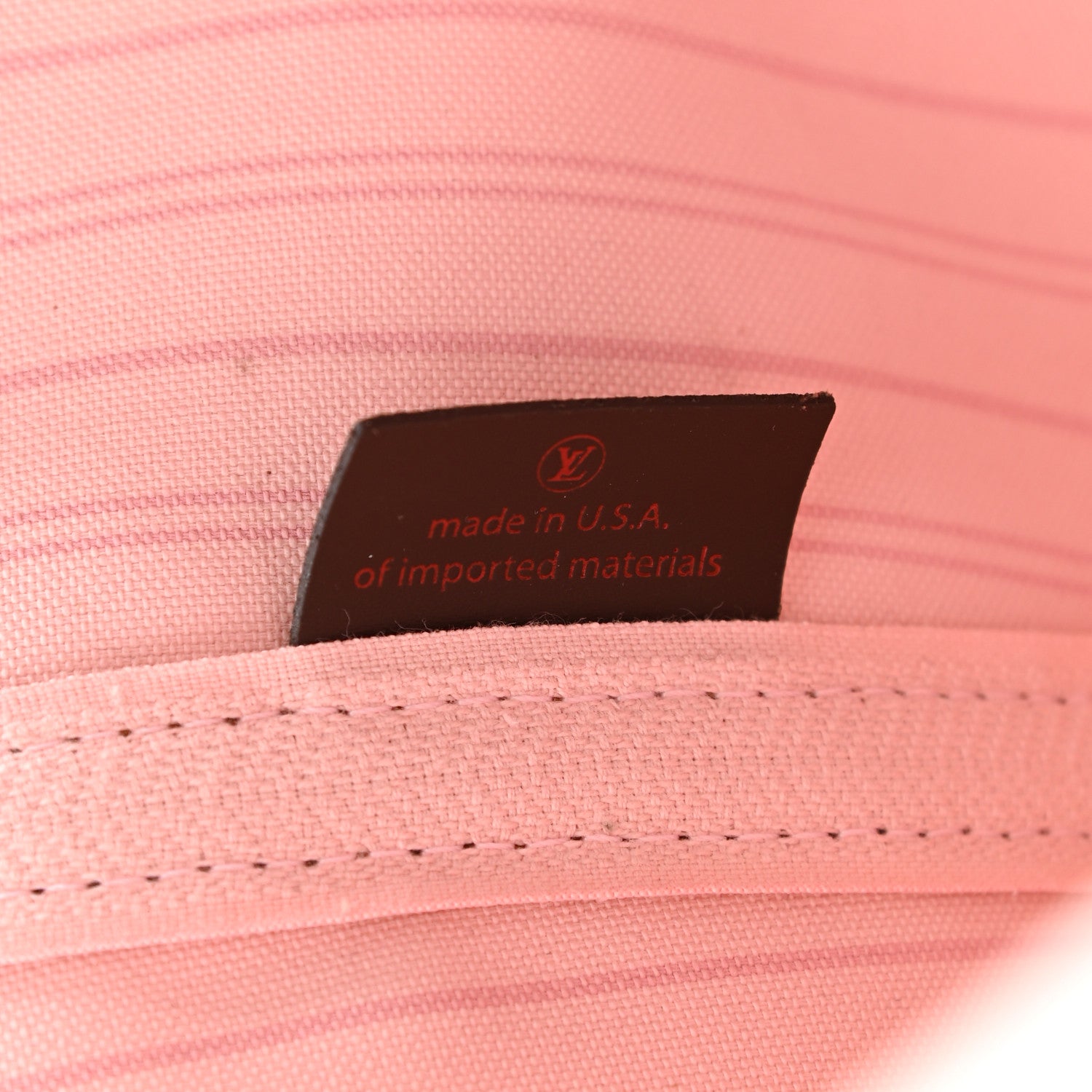 Louis Vuitton Damier Ebene Neo Neverfull MM Rose Ballerine 7 of 11