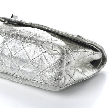Chanel Metallic Aged Calfskin Quilted 2.55 Reissue 226 Flap Silver 7 of 11