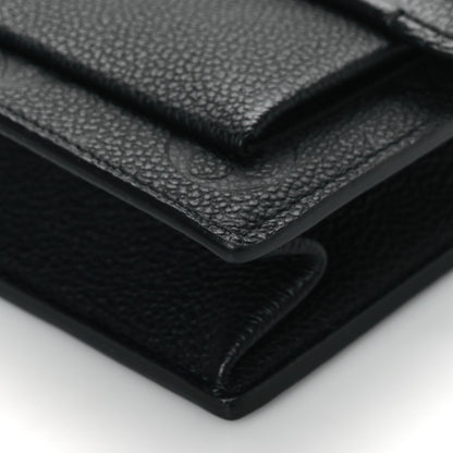 Louis Vuitton Empreinte Vavin Chain Wallet Black 9 of 9
