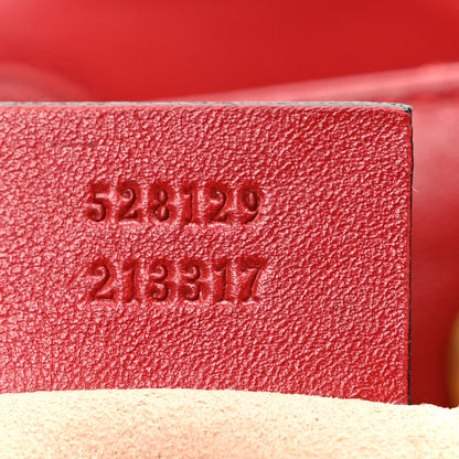 Gucci Calfskin Matelasse GG Marmont Flap Backpack Hibiscus Red 7 of 9