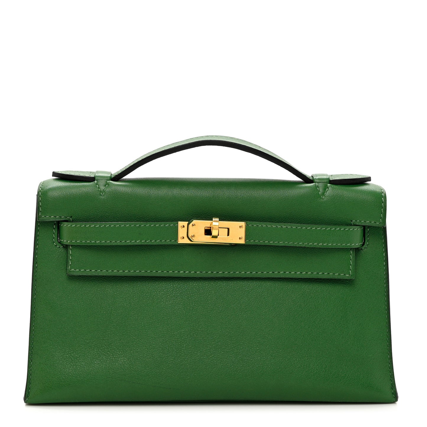 Swift Kelly Pochette Clutch Vert Bengale