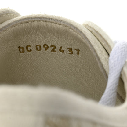 Christian Dior Canvas Oblique Walk'N'Dior Low Top Sneakers 37 Pale Gold 9 of 9