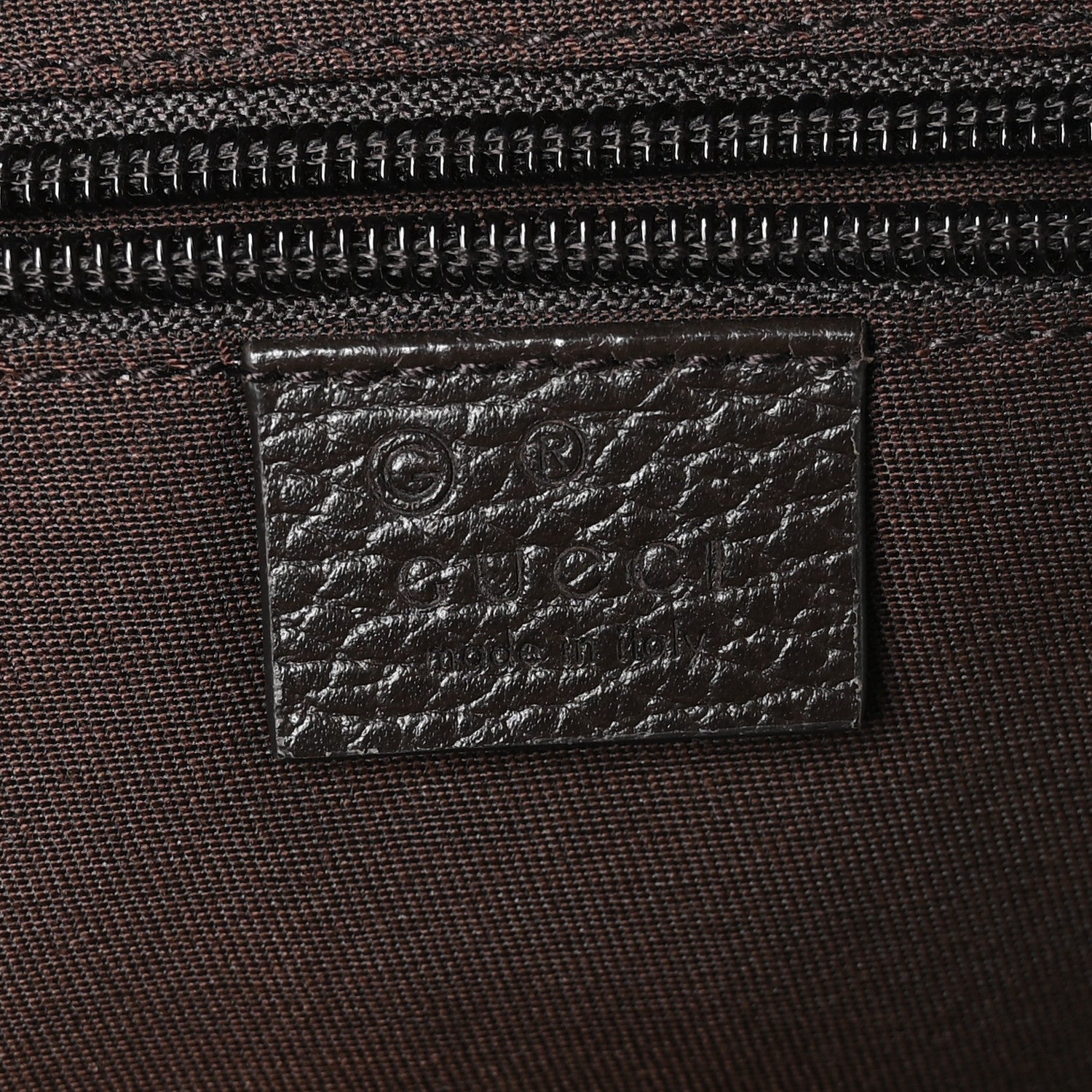 Gucci Monogram Travel Backpack Dark Brown 6 of 10
