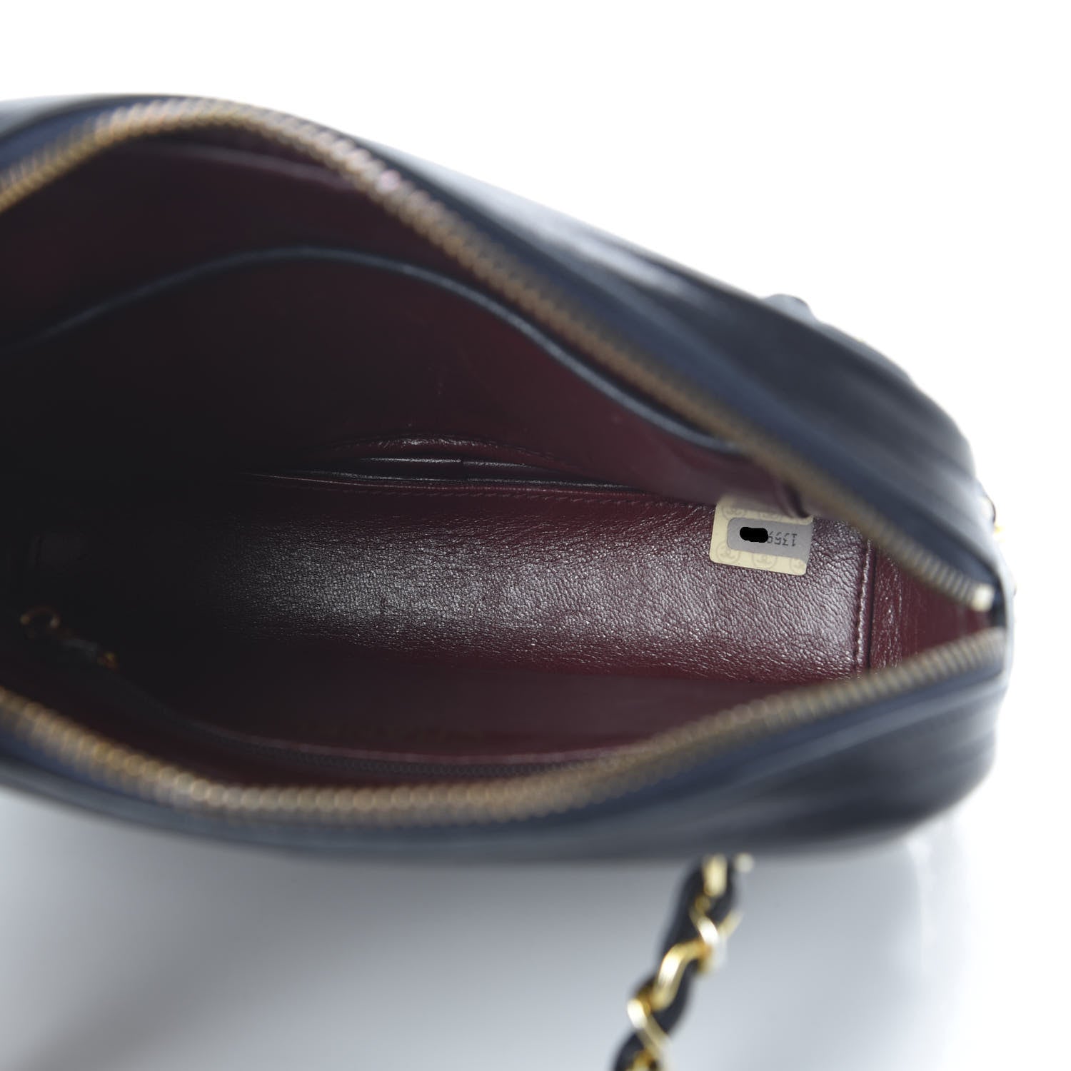 Chanel Lambskin Quilted Camera Case Black 5 of 12