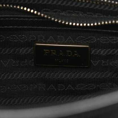 Prada Saffiano Small Galleria Double Zip Tote Black 6 of 10