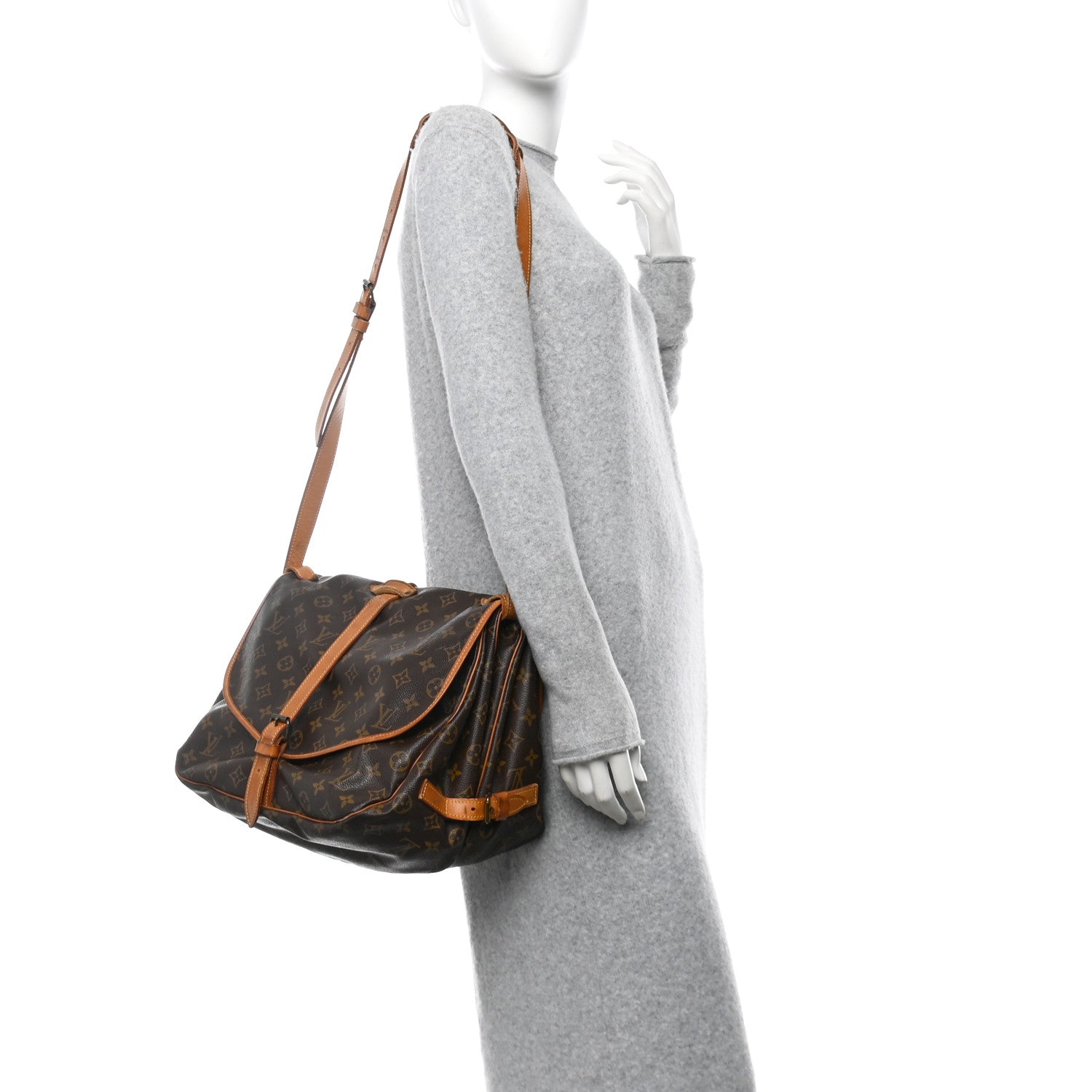 Louis Vuitton Monogram Saumur 35 2 of 13