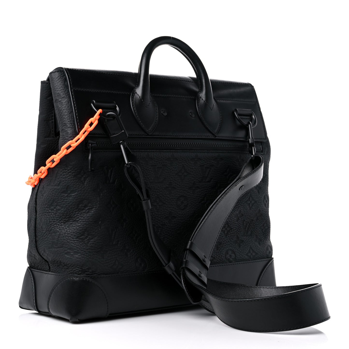 Taurillon Monogram Steamer PM Black