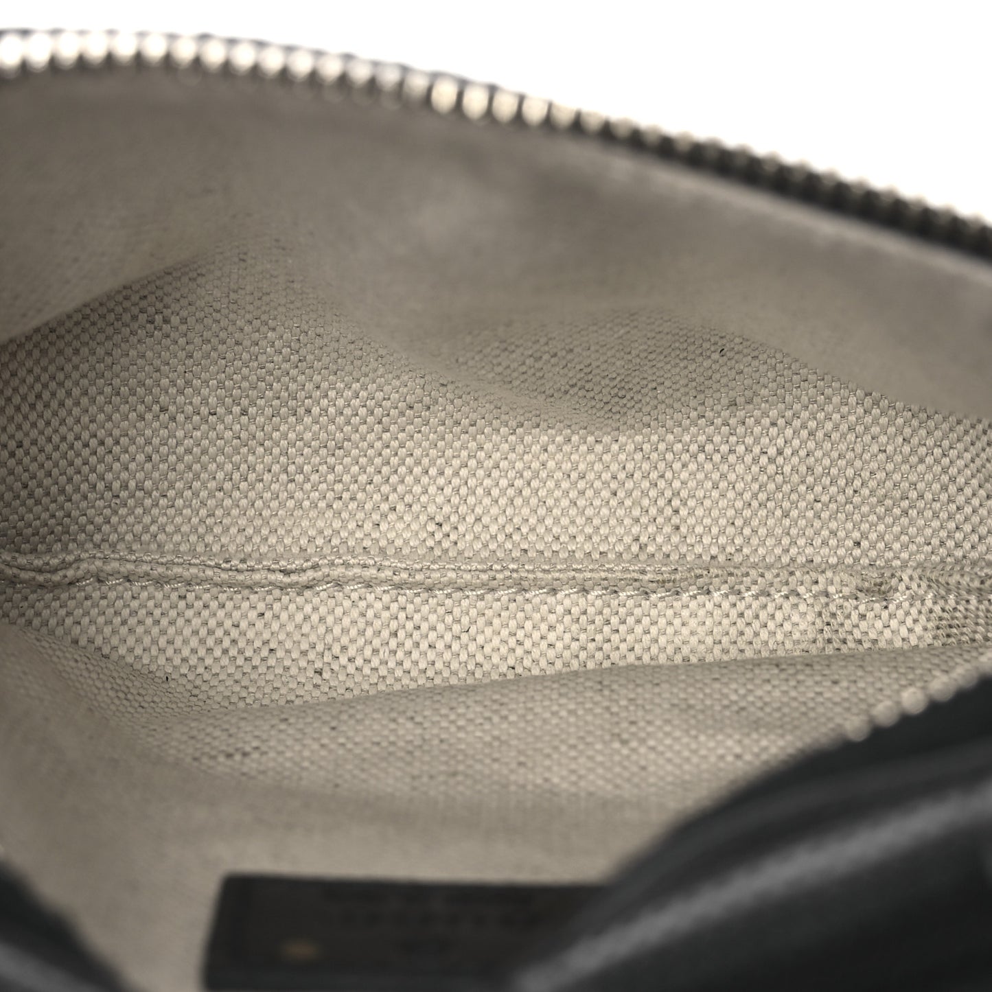 Calfskin GG Tennis Embossed Belt Bag Black