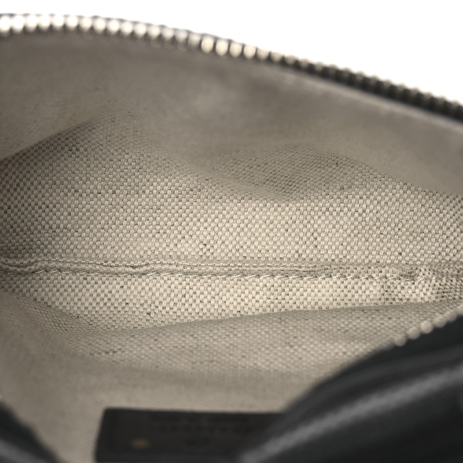 Gucci Calfskin GG Tennis Embossed Belt Bag Black 5 of 12