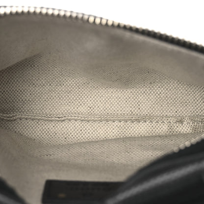Gucci Calfskin GG Tennis Embossed Belt Bag Black 5 of 12