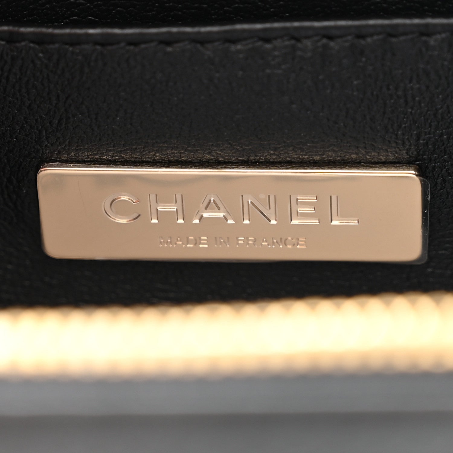 Chanel Calfskin Quilted Small Studded Square Vanity Case Black 6 of 11