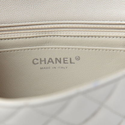 Chanel Caviar Quilted Mini Rectangular Flap Ivory 6 of 10