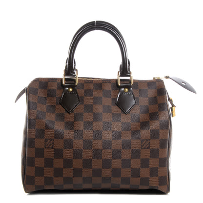 Louis Vuitton Damier Ebene Speedy 25 1 of 7