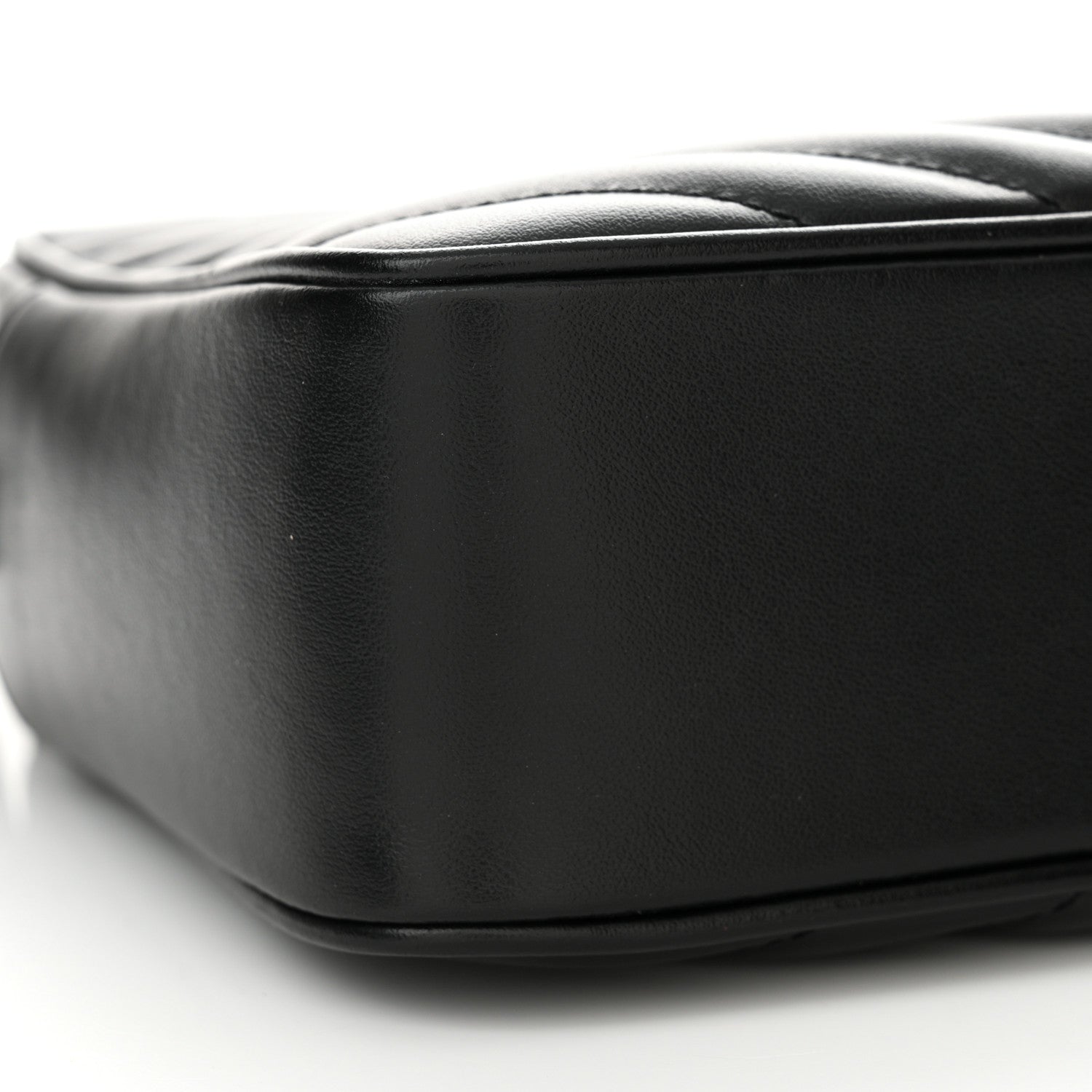 Saint Laurent Calfskin Matelasse Monogram Lou Camera Bag Black 9 of 10