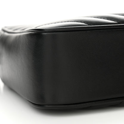 Saint Laurent Calfskin Matelasse Monogram Lou Camera Bag Black 9 of 10