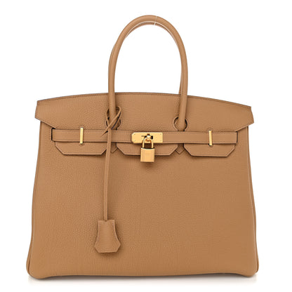 Hermes Togo Birkin 35 Biscuit 1 of 10