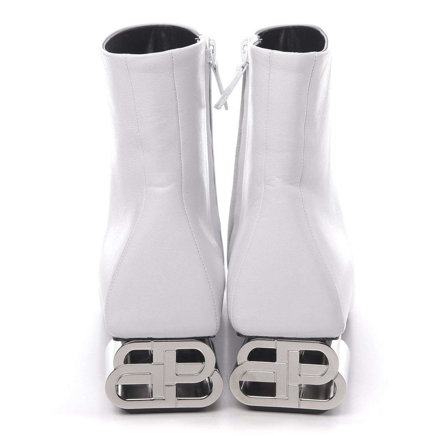 Sheepskin Typo Ankle Booties 36.5 White