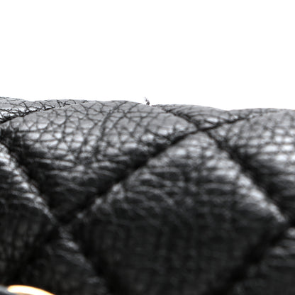 Chanel Calfskin Quilted XXL Travel Flap Bag Black 13 of 16