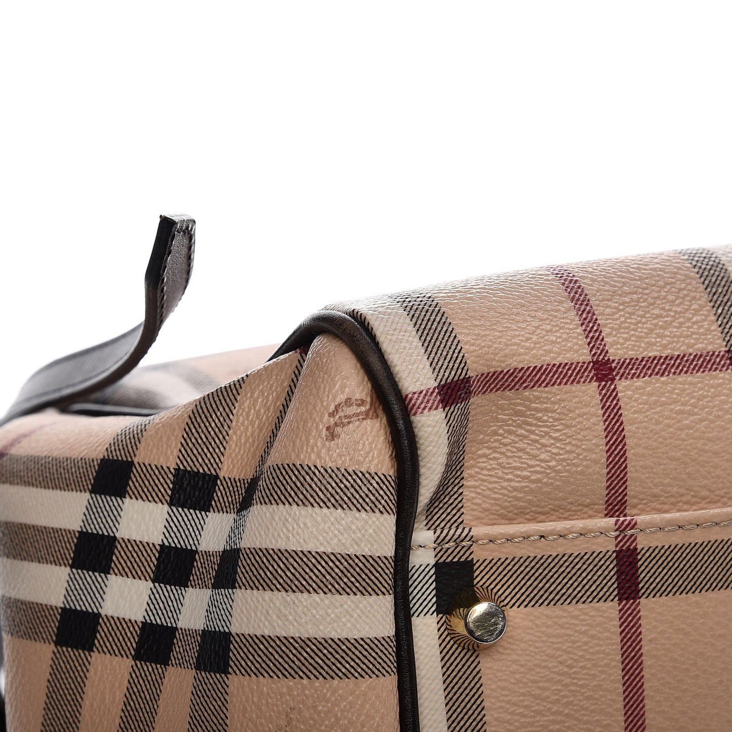 Haymarket Check Small Canterbury Tote Chocolate