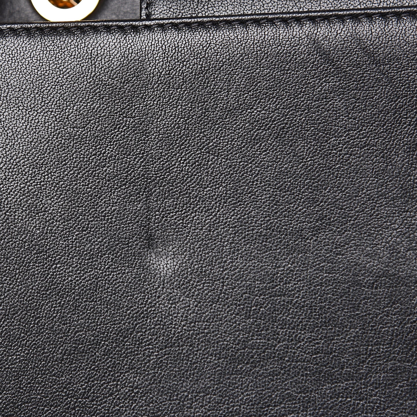 Sheepskin Quilted Vintage Mademoiselle Flap Black