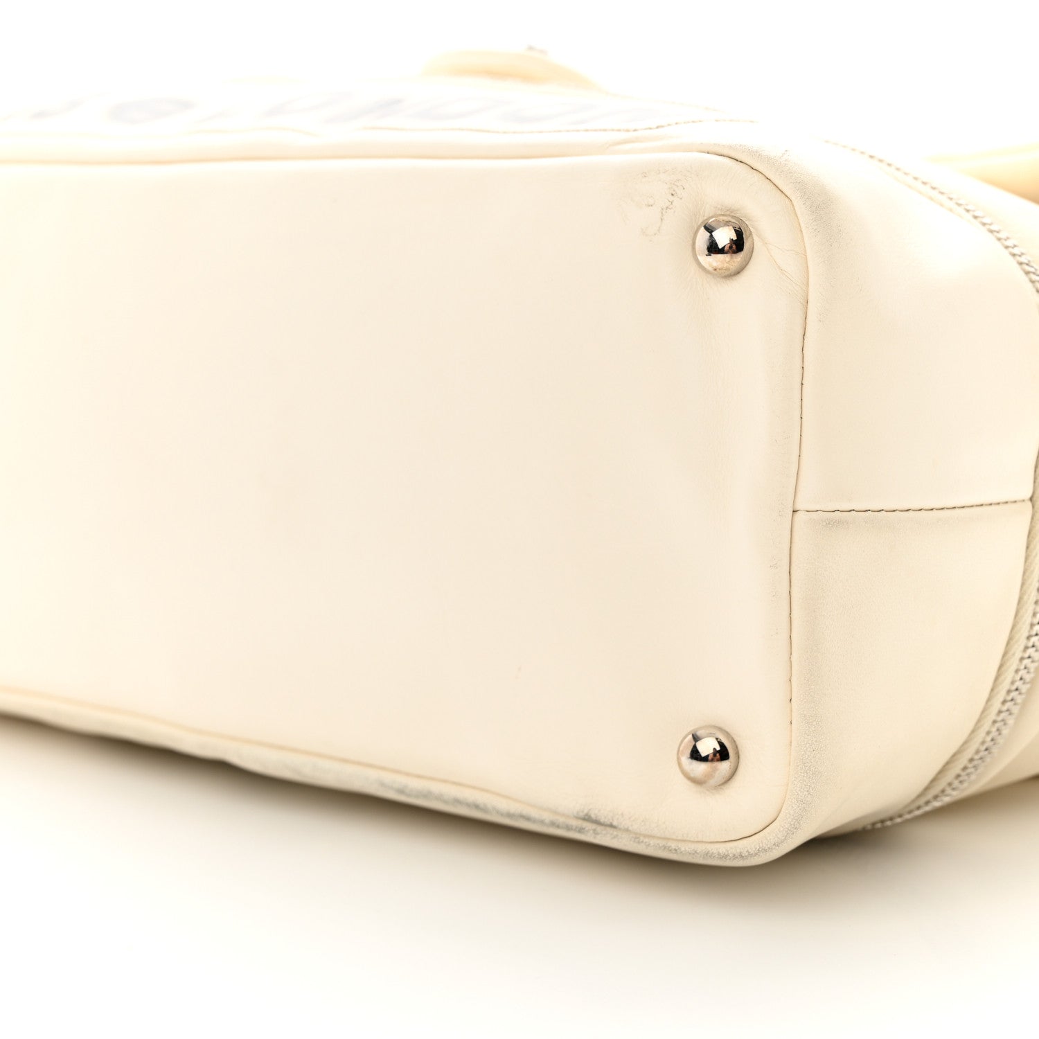 Chanel Calfskin Large Expandable Paris London Flap Bag White 10 of 14