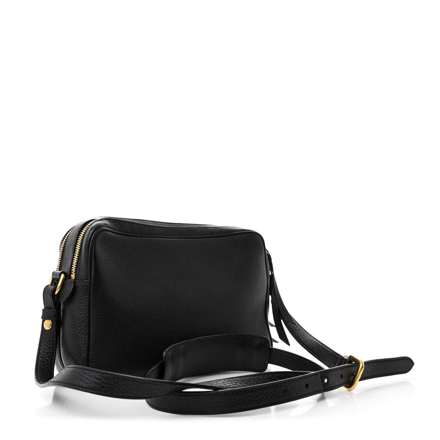 Prada Vitello Phenix Camera Bag Black 3 of 12
