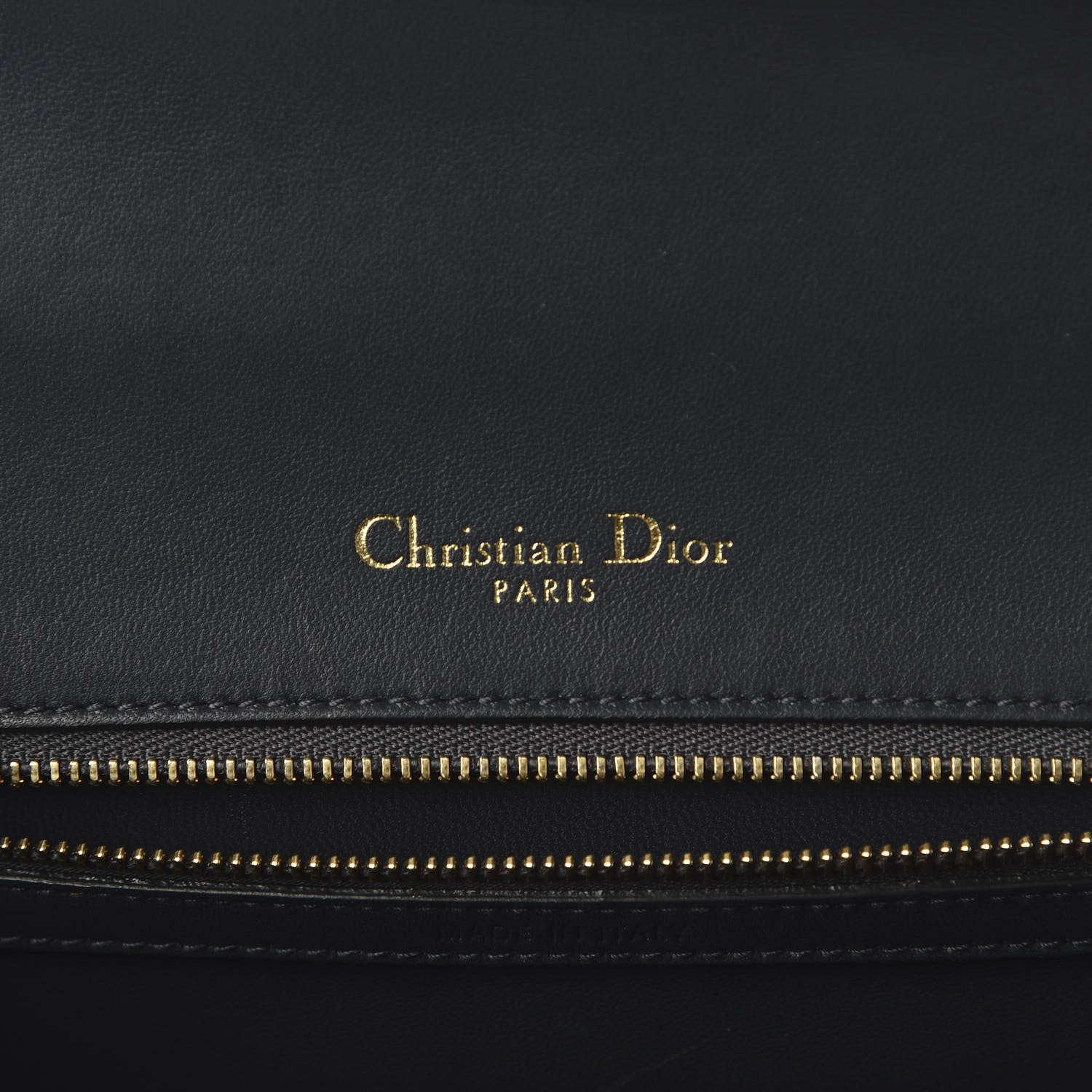 Christian Dior Metallic Patent Micro-Cannage Medium Diorama Flap Bag Gold 8 of 9