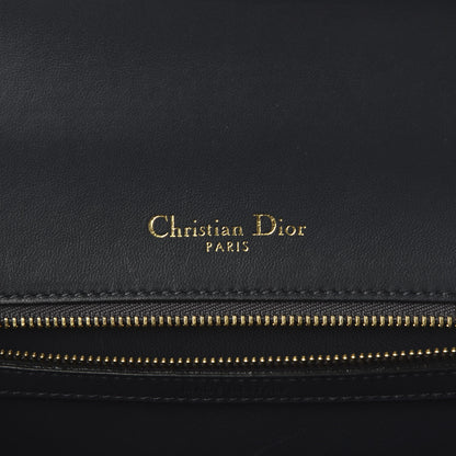 Christian Dior Metallic Patent Micro-Cannage Medium Diorama Flap Bag Gold 8 of 9
