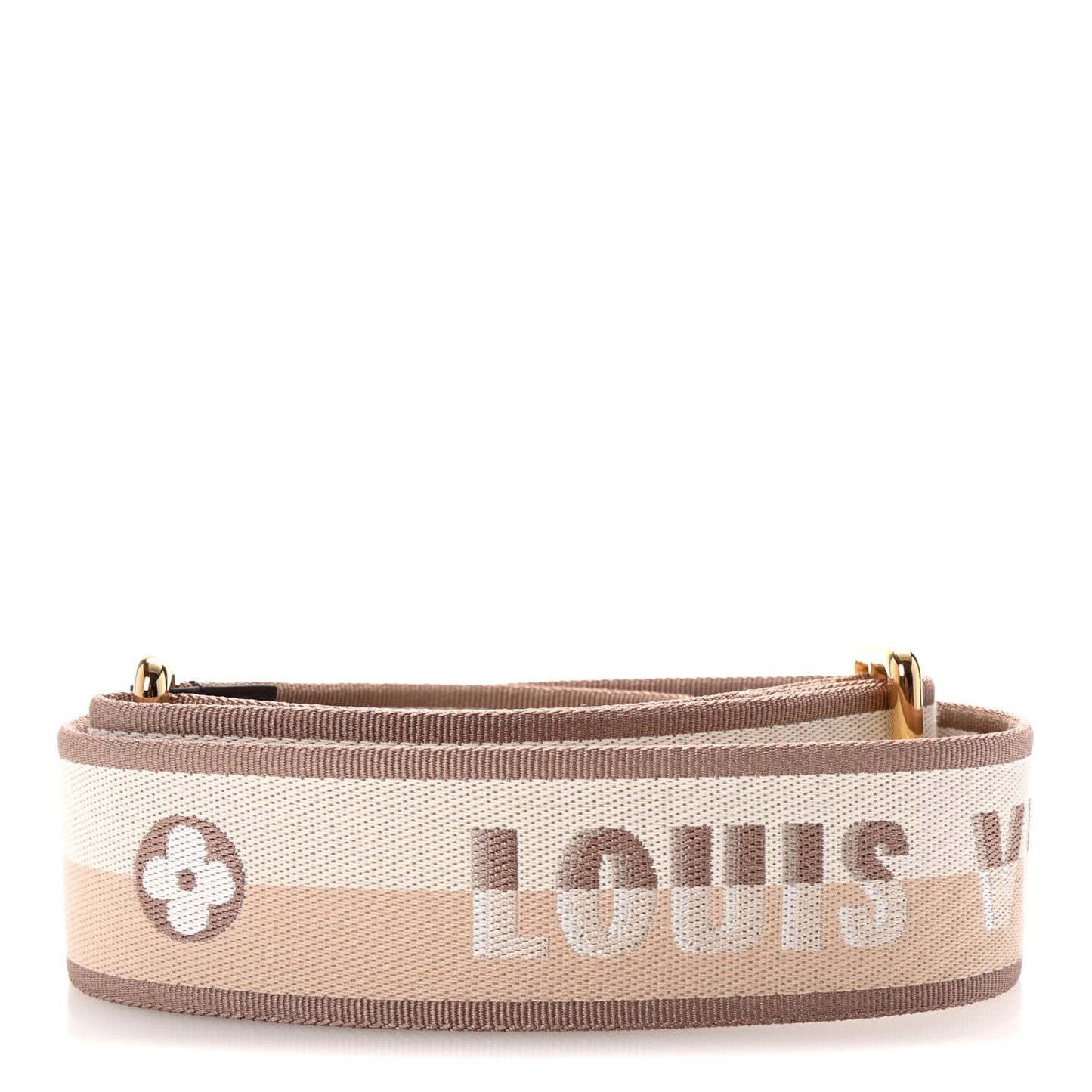 Jacquard Speedy Bandouliere 20 Shoulder Strap Beige Brown