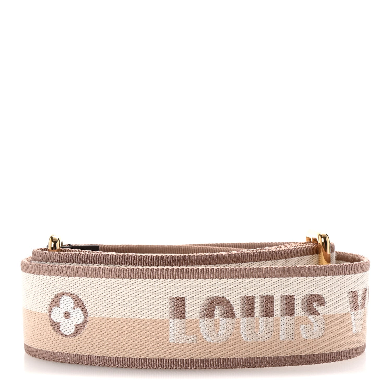 Louis Vuitton Jacquard Speedy Bandouliere 20 Shoulder Strap Beige Brown 2 of 5