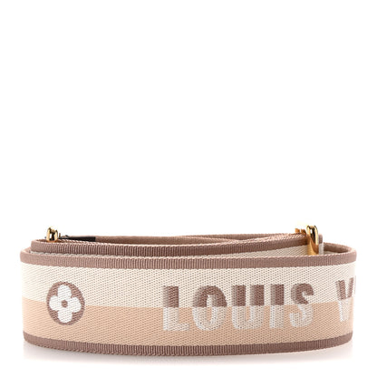 Louis Vuitton Jacquard Speedy Bandouliere 20 Shoulder Strap Beige Brown 2 of 5
