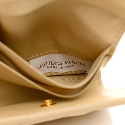 Bottega Veneta Nappa Calfskin Maxi Intrecciato Cassette Tri-Fold Wallet Porridge 7 of 9