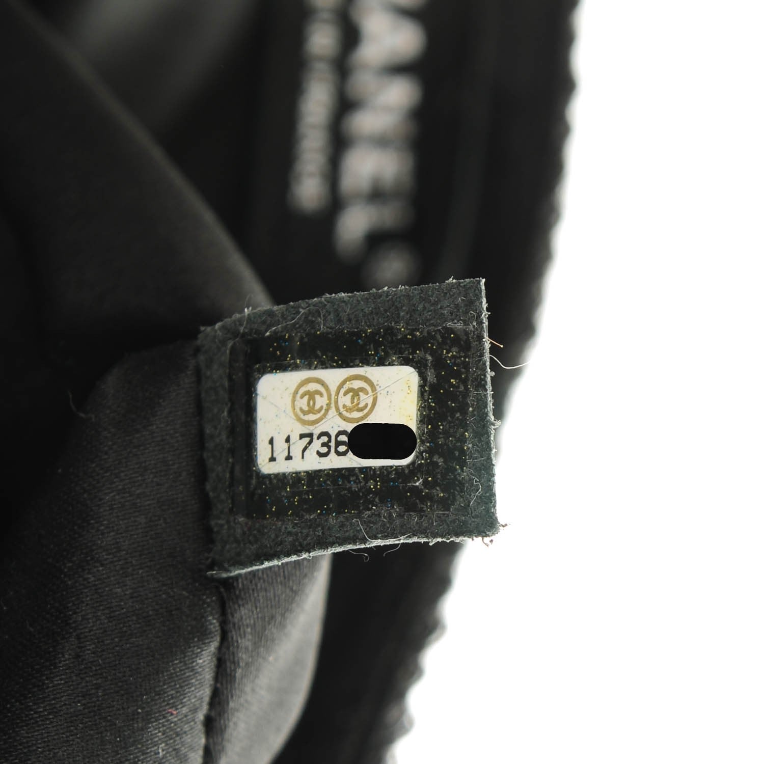 Chanel Sequin East West Flap Dark Silver 7 of 7