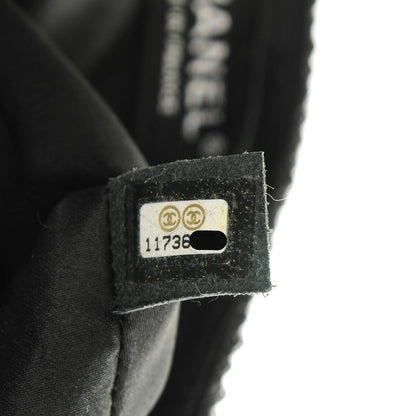 Chanel Sequin East West Flap Dark Silver 7 of 7