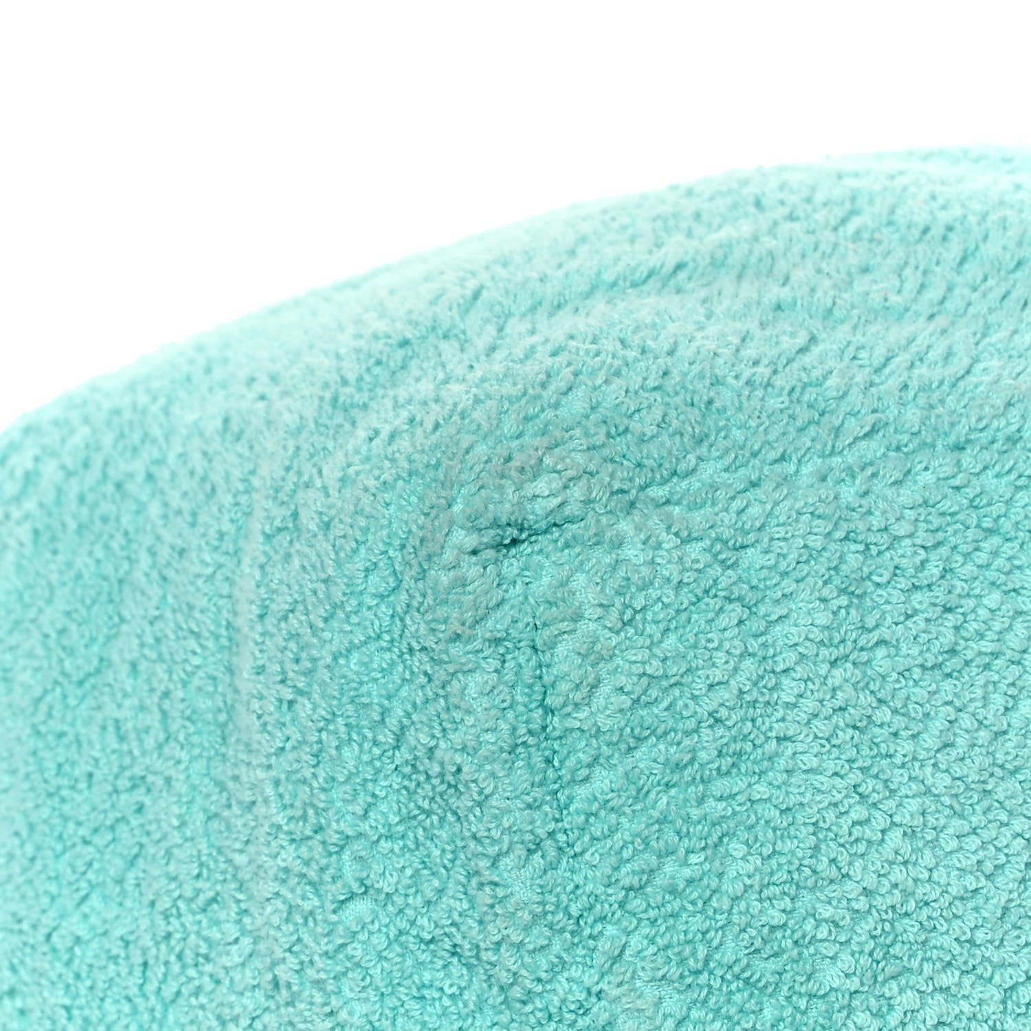 Chanel Terry Cotton CC Beach Tote Turquoise 11 of 16